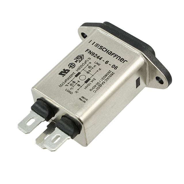 FN9244-6-06 Schaffner EMC Inc.  Power Entry Modules (PEM)